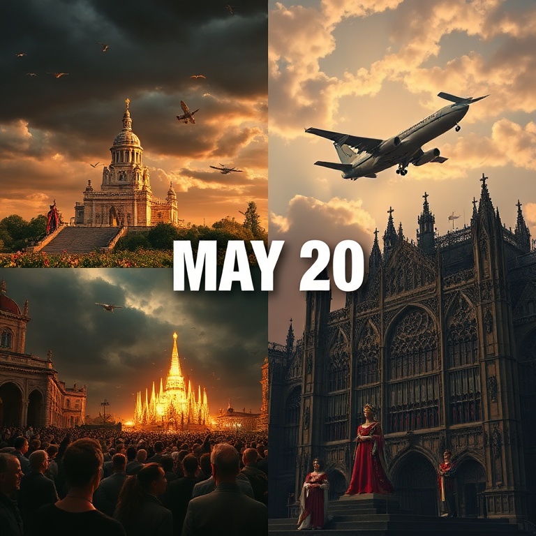 Eventos históricos del 20 de mayo: 4 momentos que marcaron la historia